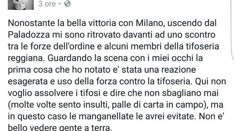 Scontri, Della Valle si schiera a fianco dei tifosi