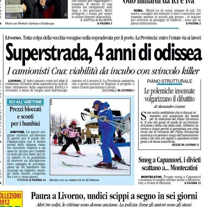 A chi tocca riparare la superstrada: il tourbillon delle competenze, il valzer delle promesse