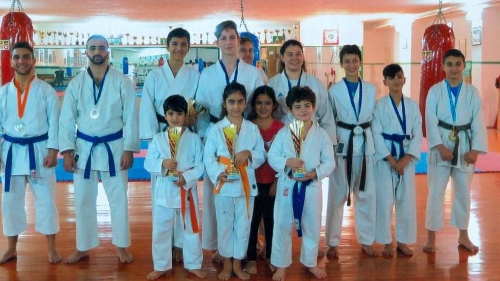 I ragazzi dello Shotokan Sassari in campo per Telethon a Ittiri