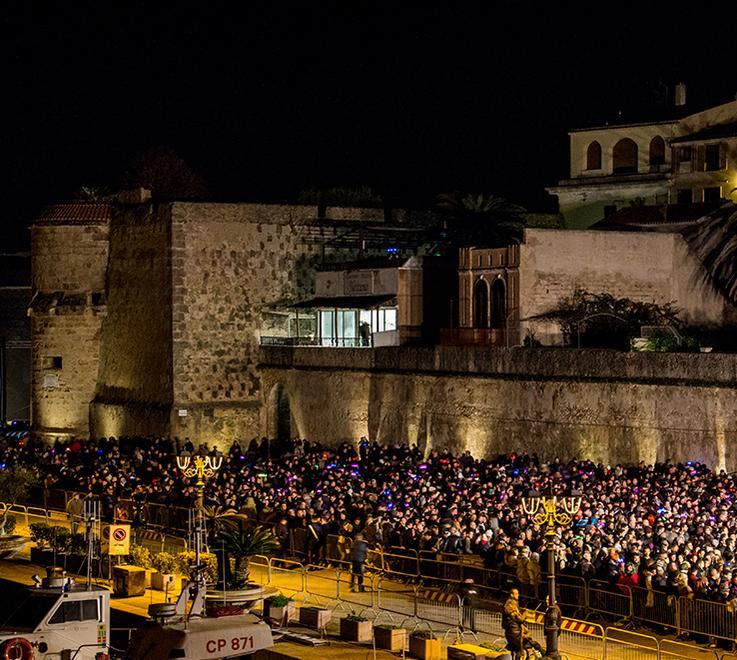 La banchina Dogana diventa una discoteca a cielo aperto