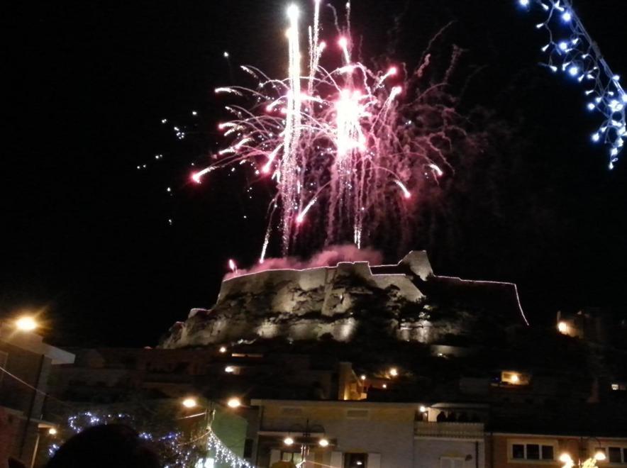 Una cascata di stelle dalla fortezza dei Doria 