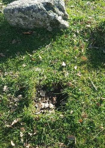 Gesto vandalico nel sito archeologico di Madau a Fonni 