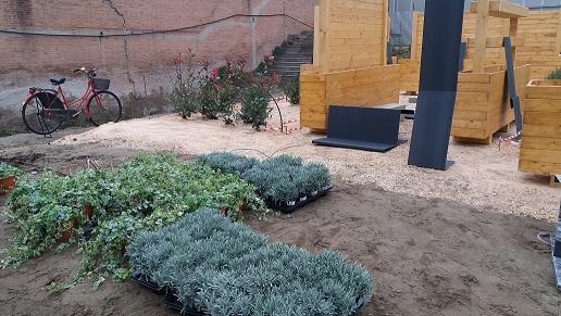 Il Giardino delle Domande in allestimento al Meis