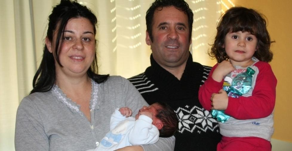 Gabriele, l’ultimo del 2016 Essa la prima a vedere il 2017 