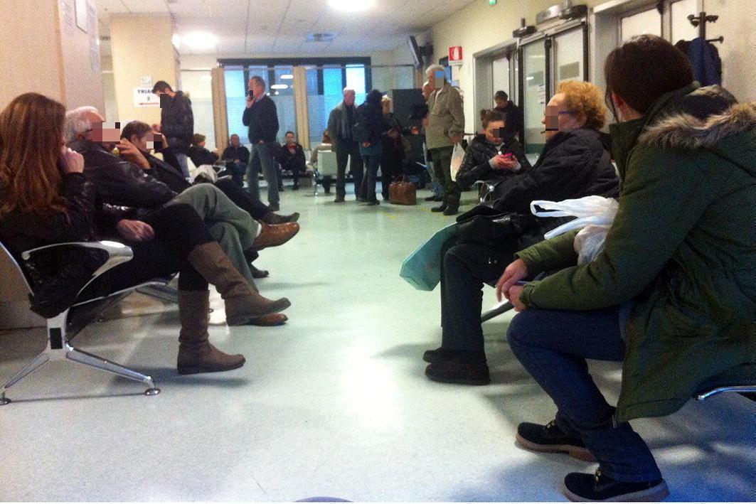 Il pronto soccorso di Empoli (foto d'archivio)