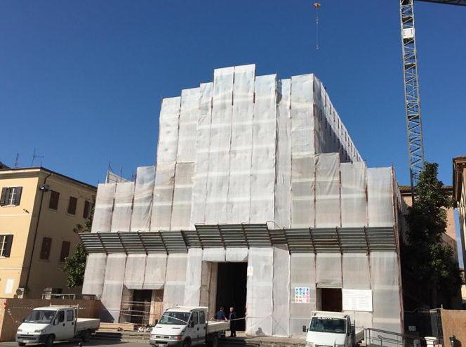 S. Tommaso, partiti i lavori sul tetto e le volte 