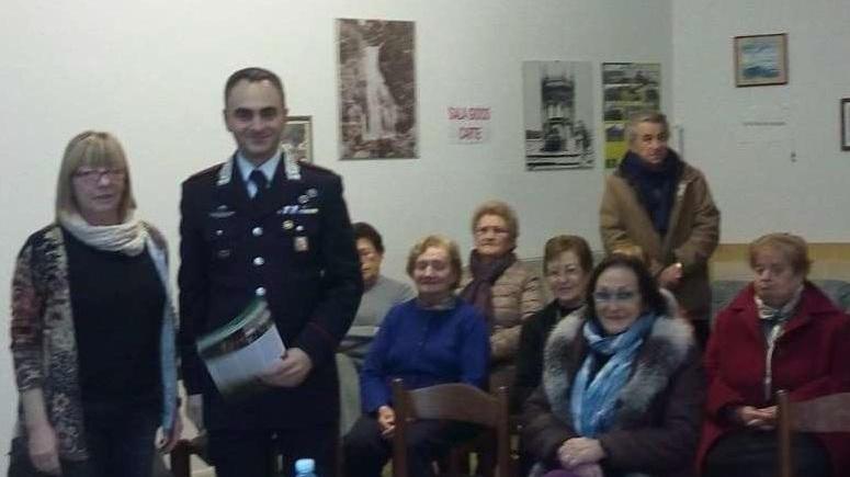 Nuovo incontro coi carabinieri sulle truffe in casa agli anziani