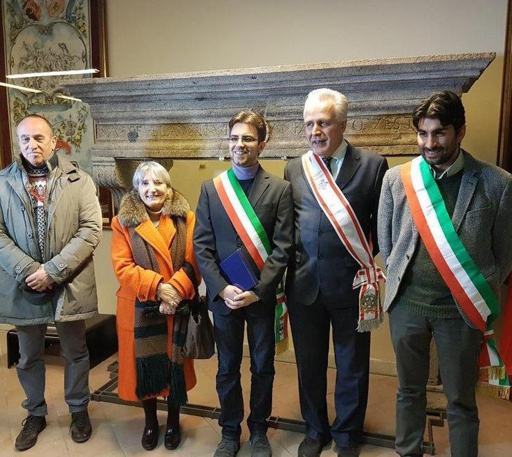 Il camino degli Sforza è tornato a Santa Fiora 