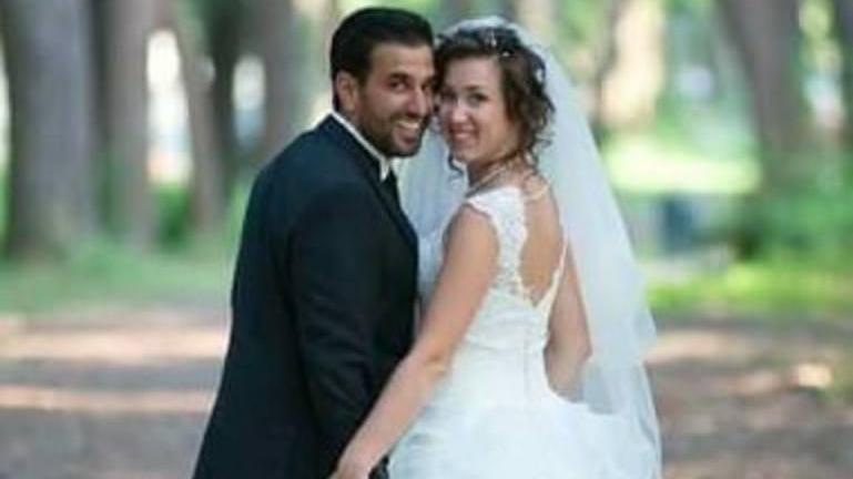 Emanuele e Isabella nel giorno del matrimonio