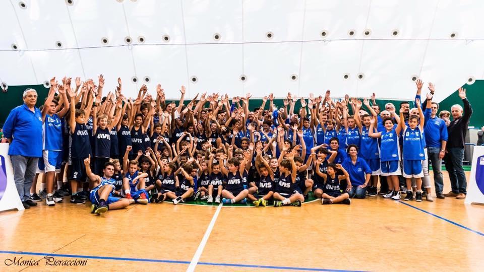 Il gruppo del minibasket