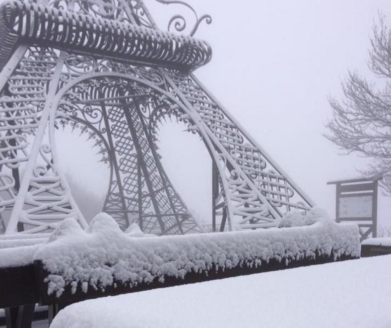 Neve col contagocce L’Amiata attende la “bianca signora” 