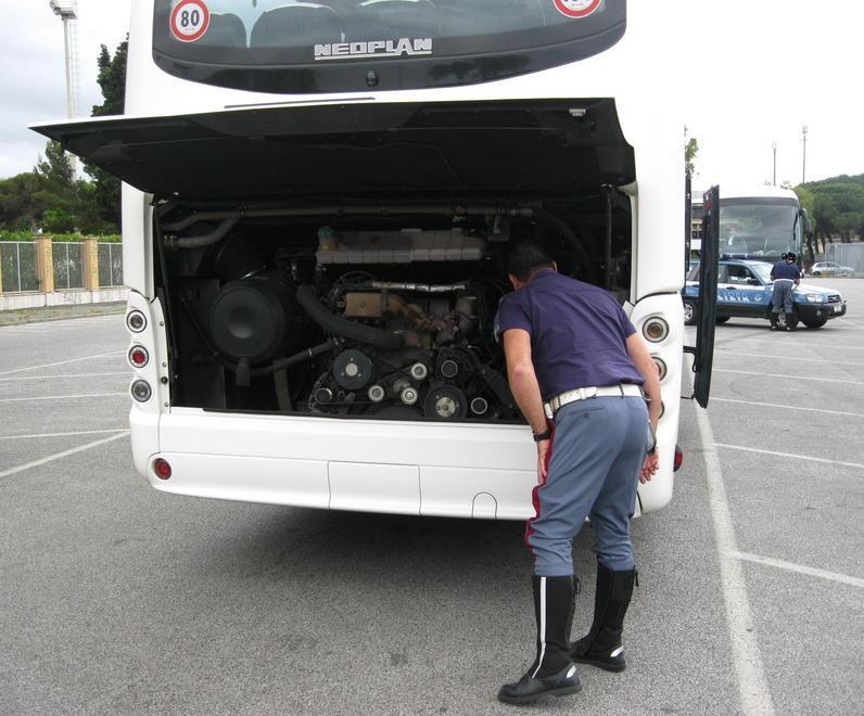 Gite scolastiche, irregolare a Livorno un bus su 8 