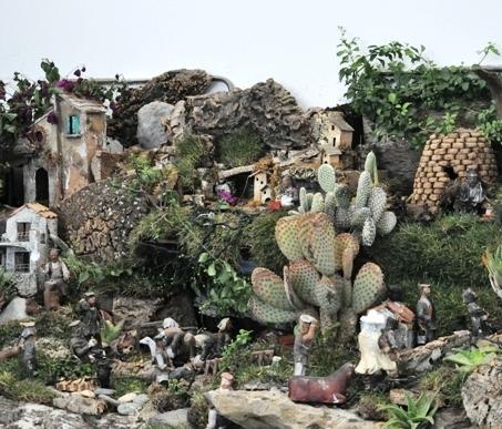 Il presepe di Alfonso e il paesaggio sardo