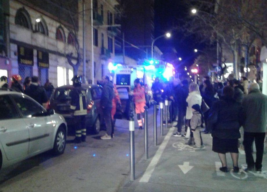Traffico in tilt per un tamponamento