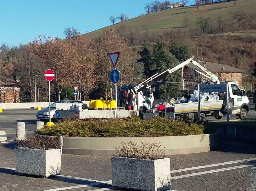 Ospedale, lavori al parcheggio 