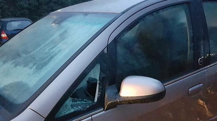 Cittadini e “Naomo” dopo le spaccate in zona via Verga