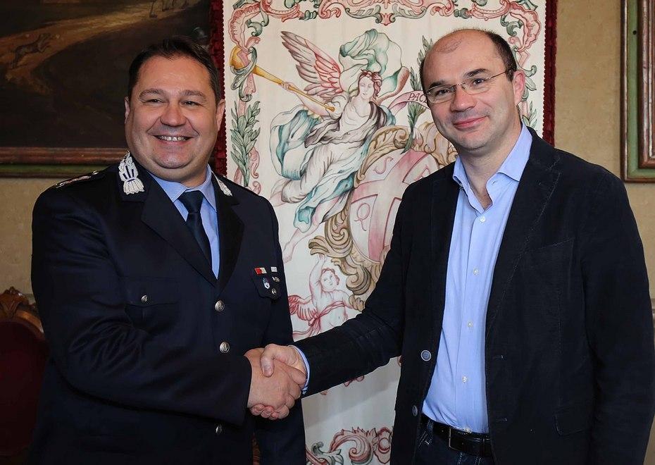 Stefano Poma assume il comando della Municipale 