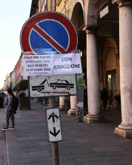 Città blindata e chiusa alle auto 