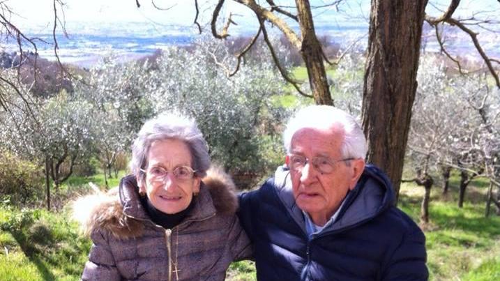 Marcella Conti e Domenico Luciani, i coniugi morti nello stesso giorno