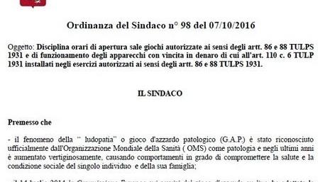 «Il gioco compulsivo va combattuto»