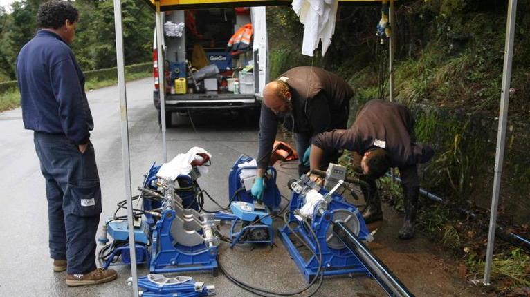 Quattro giorni senz’acqua per pulire la rete dal tallio