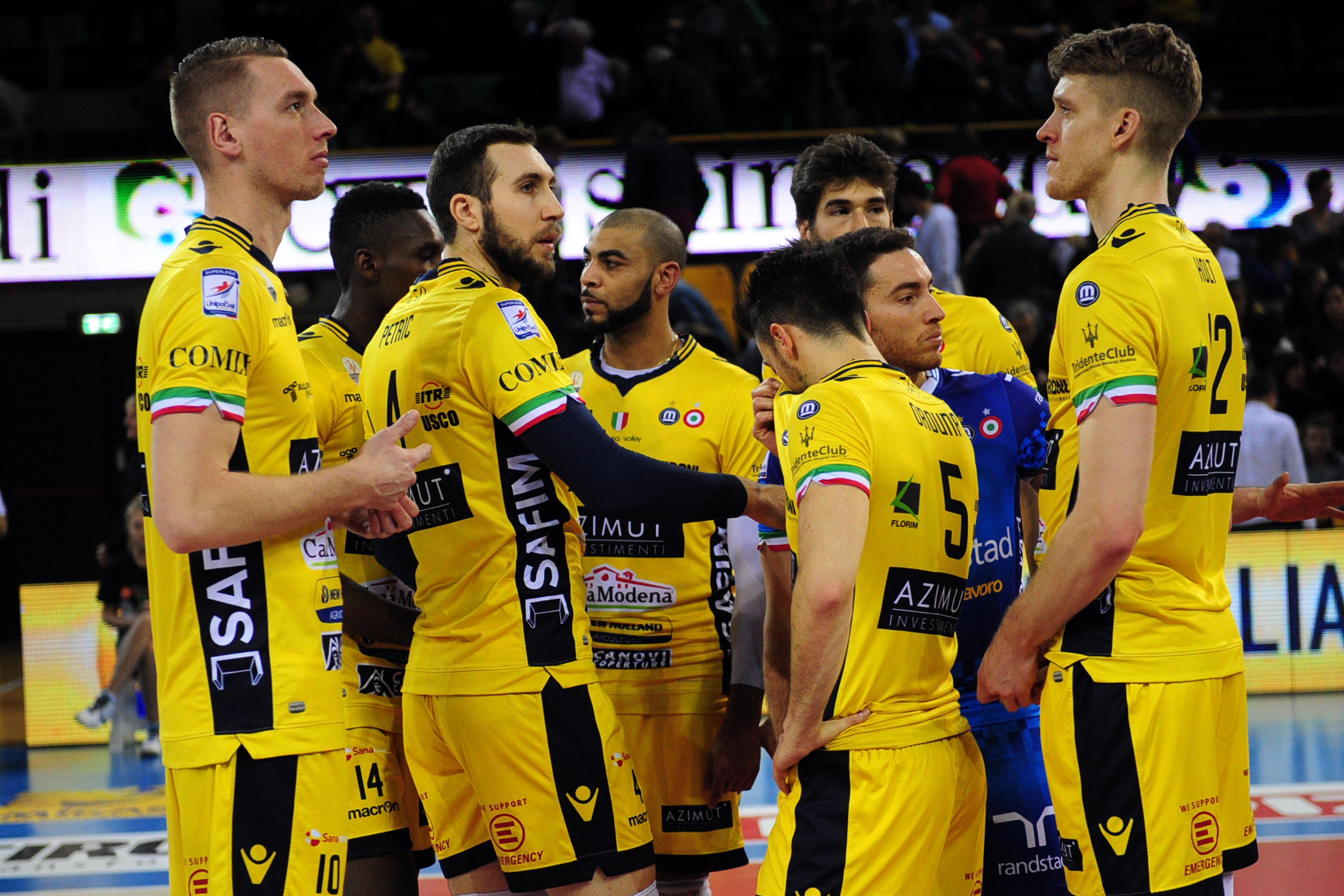 VOLLEY / FINALE Modena Volley -Latina 3-2 