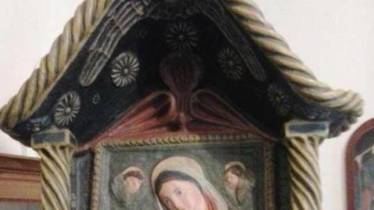 Santella restaurata in Sant’Antonio