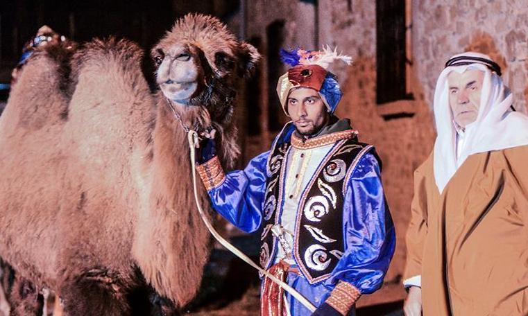 Il presepe vivente bissa coi cammelli