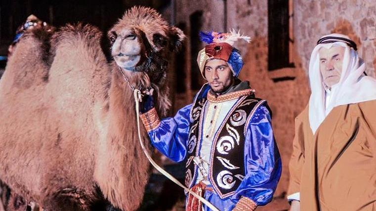 Il presepe vivente bissa coi cammelli