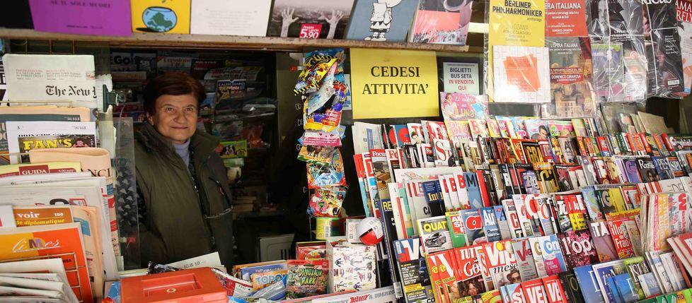 Le edicole? Ora sono in via di estinzione 