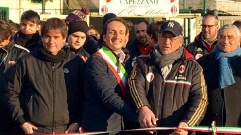 Inaugurato il campo di Capezzano