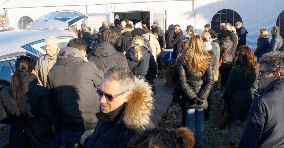 C’era tutta Francolino ai funerali di Fiocchi 