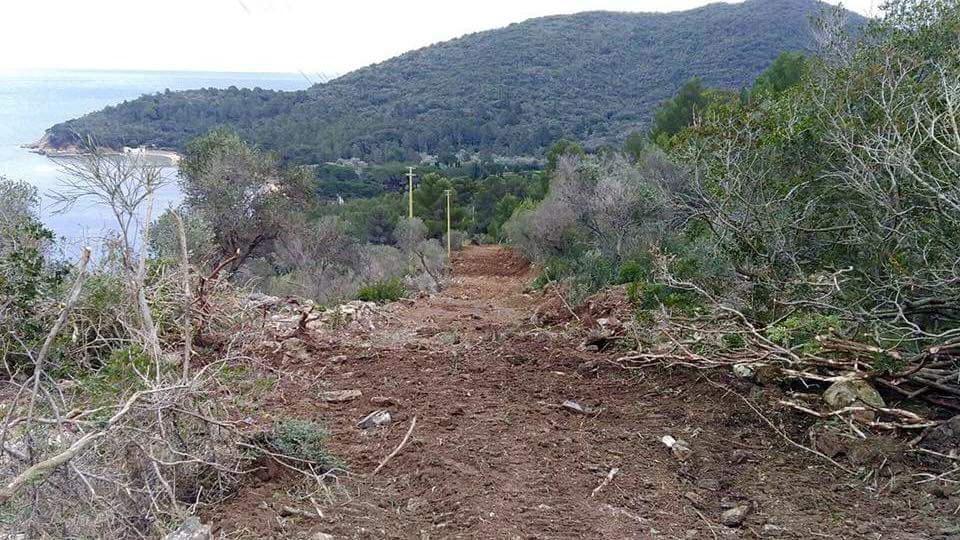 La strada aperta a Galenzana