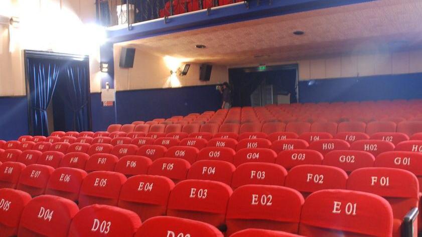 Una sala cinematografica