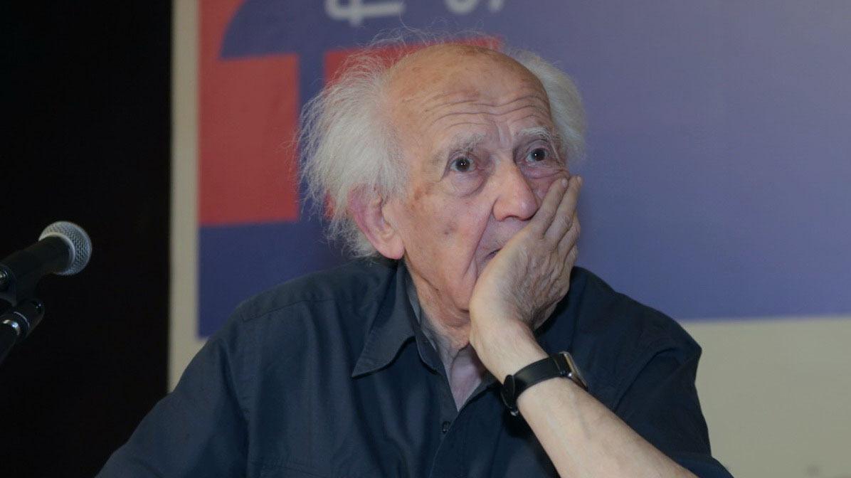 Il filosofo e sociologo polacco Zygmunt Bauman al Festival della Filosofia