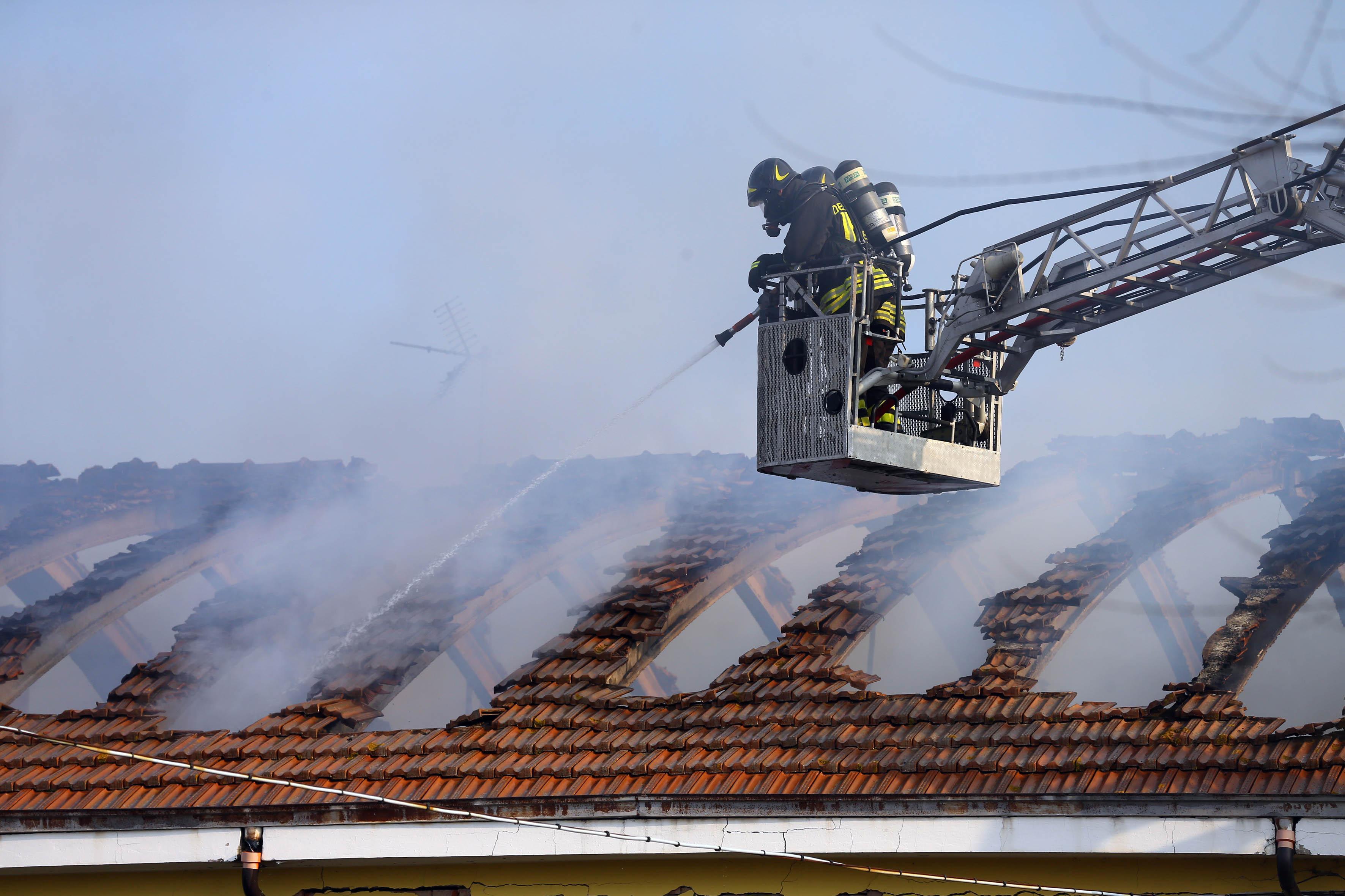 Un anno fa l'inferno di fuoco al poligono di Portomaggiore