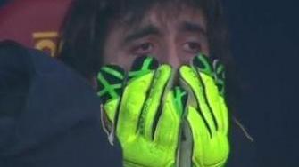 Perin, quelle lacrime in primo piano