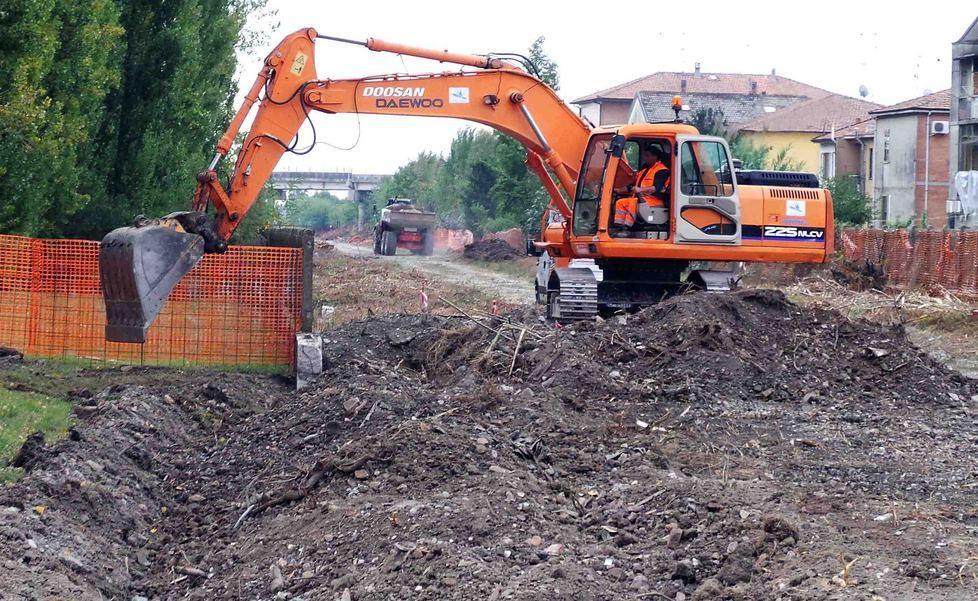 Sblocco del cantiere ferroviario
