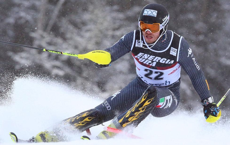 Giuliano Razzoli 28° sulle neve di Adelboden 