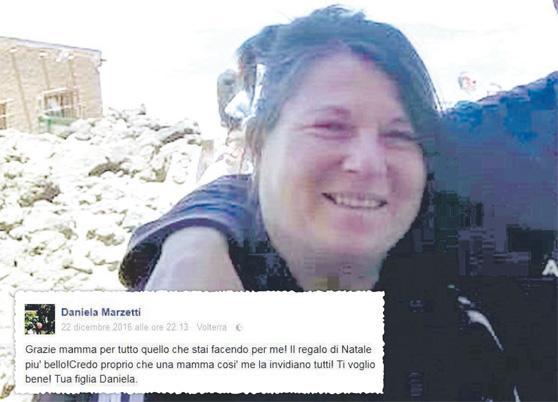 Daniela Marzetti e il post su Facebook
