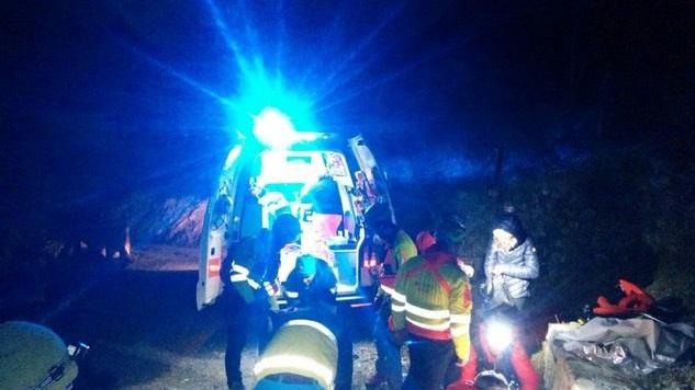 Cade dalla mountain bike: ricoverato all’ospedale