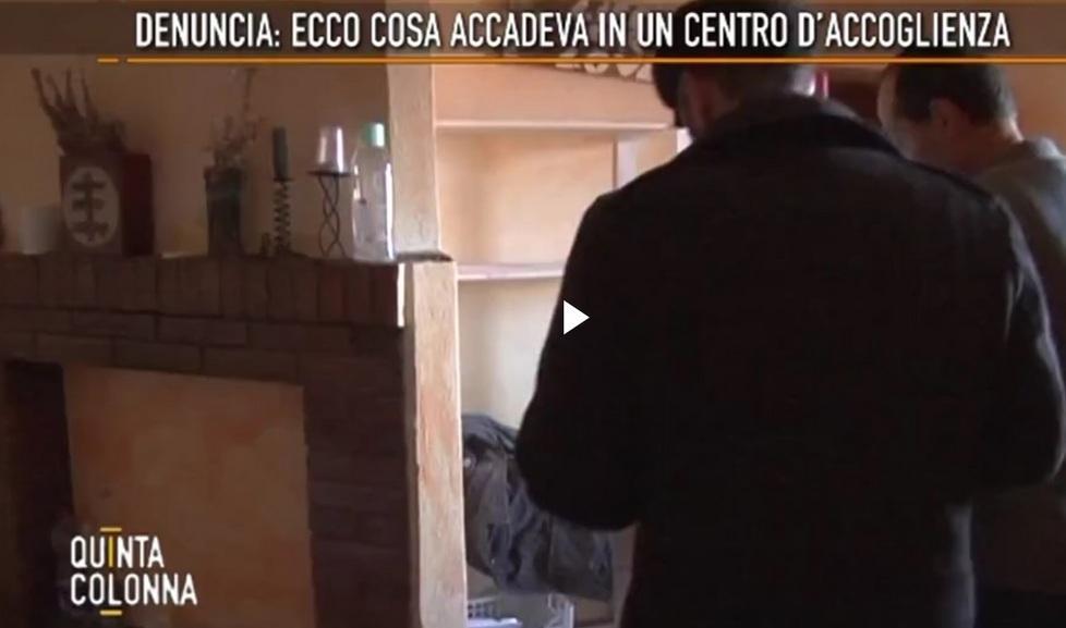 Migranti, accuse choc a Quinta Colonna 