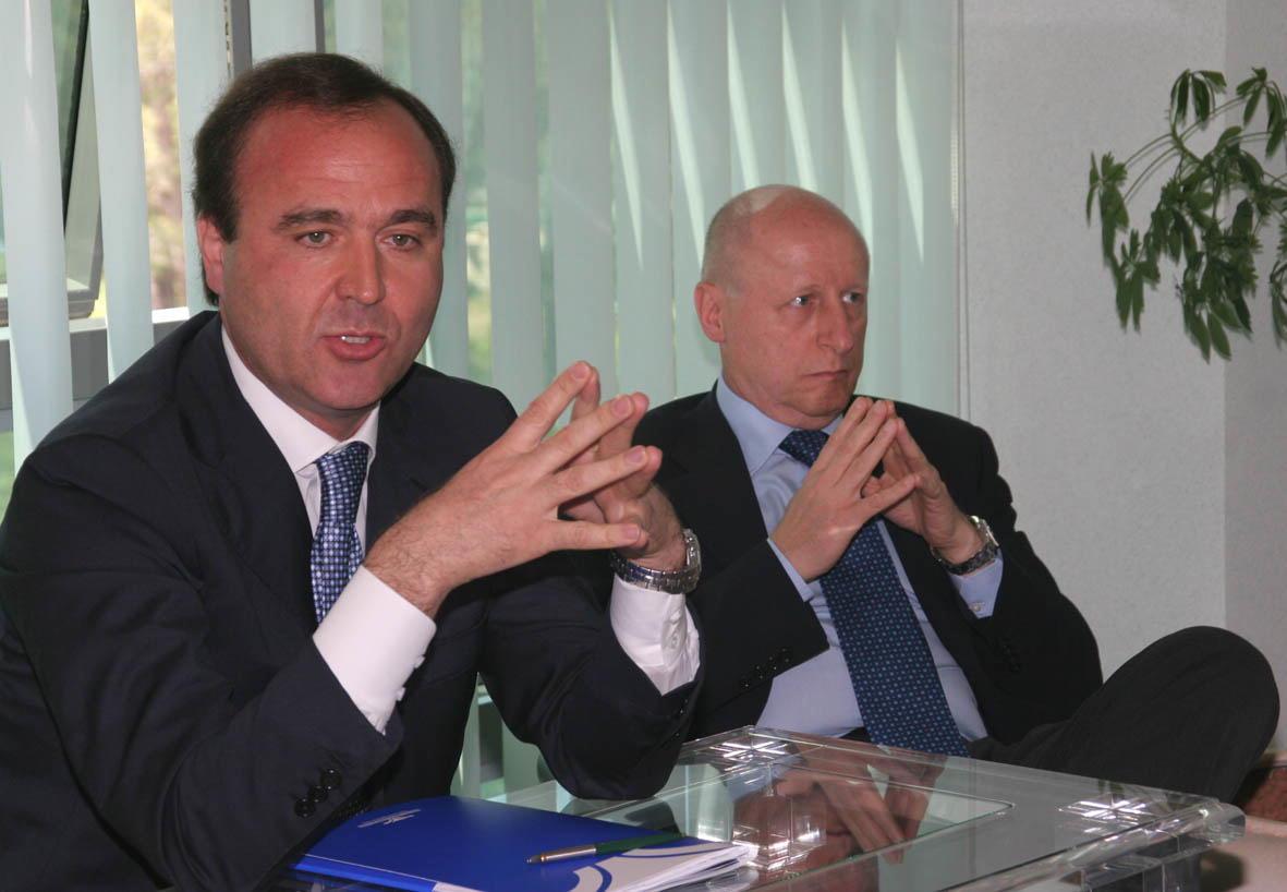 Fusi e Bartolomei in una foto di qualche anno fa
