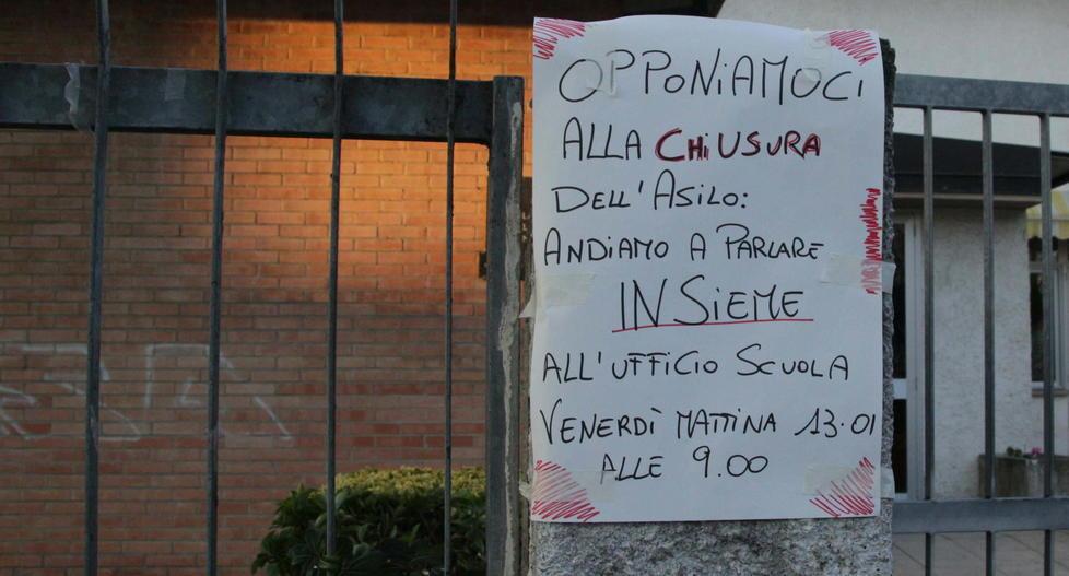 Materna Del Chiaro: è allarme chiusura 