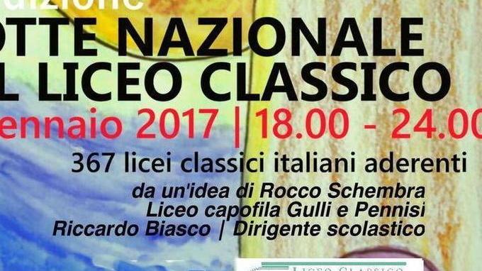 Al Repetti la Notte del Liceo Classico, musica e letture