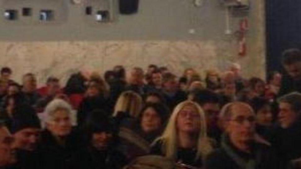 Pienone al Garibaldi per il film di Cattani