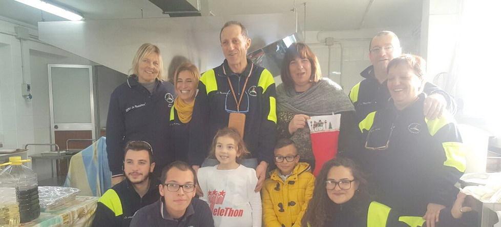 Pranzo solidale della Protezione civile 