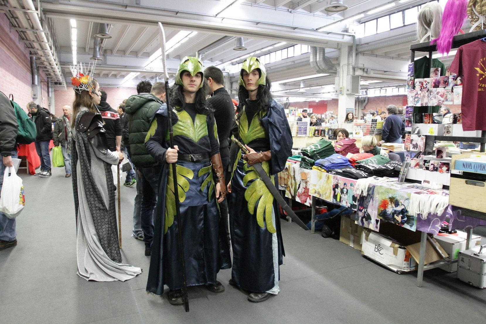 Cosplayer a Expo Elettronica, uno degli eventi della fiera