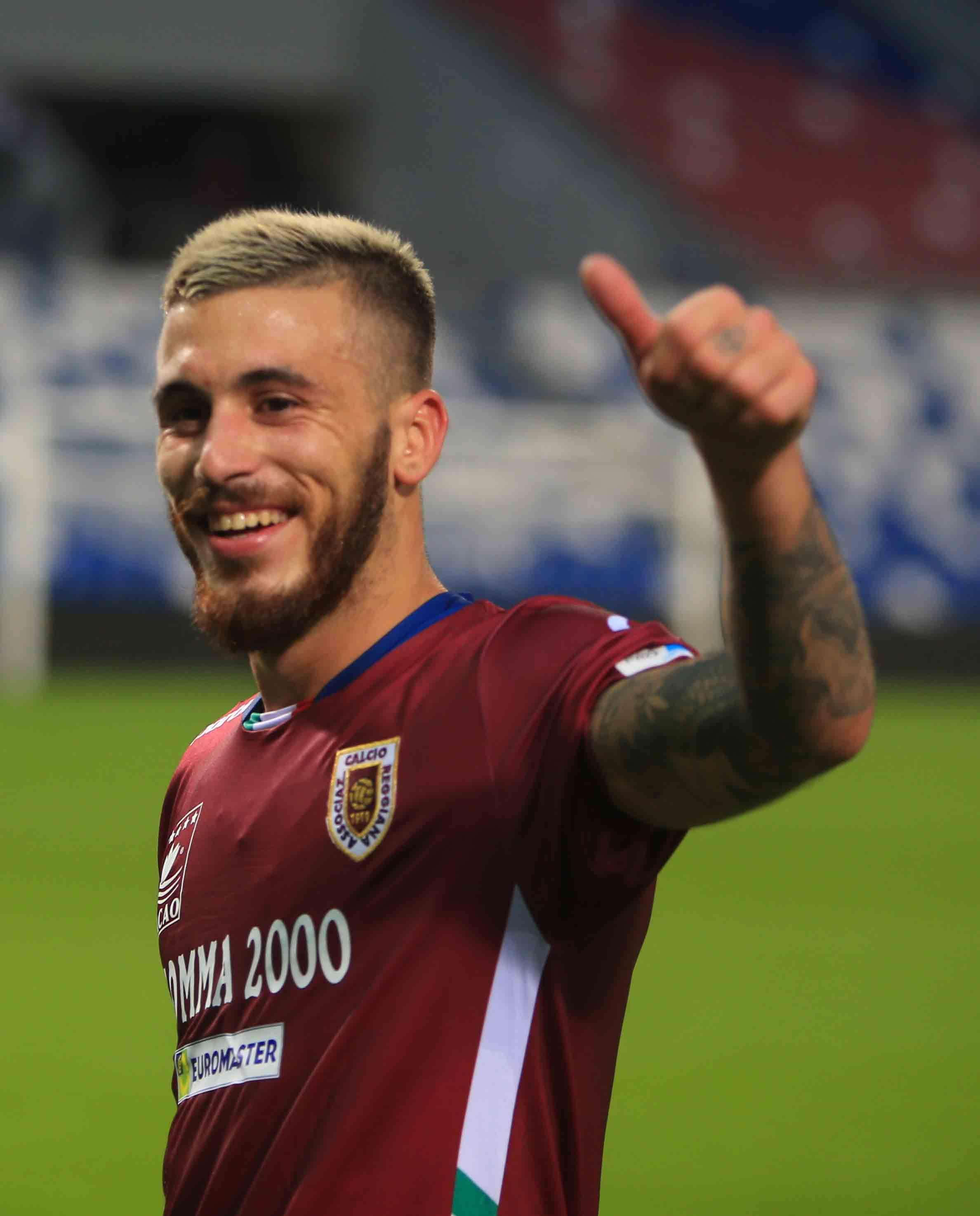 Reggiana: Angiulli al Pisa, il ds Grammatica tratta Barillà