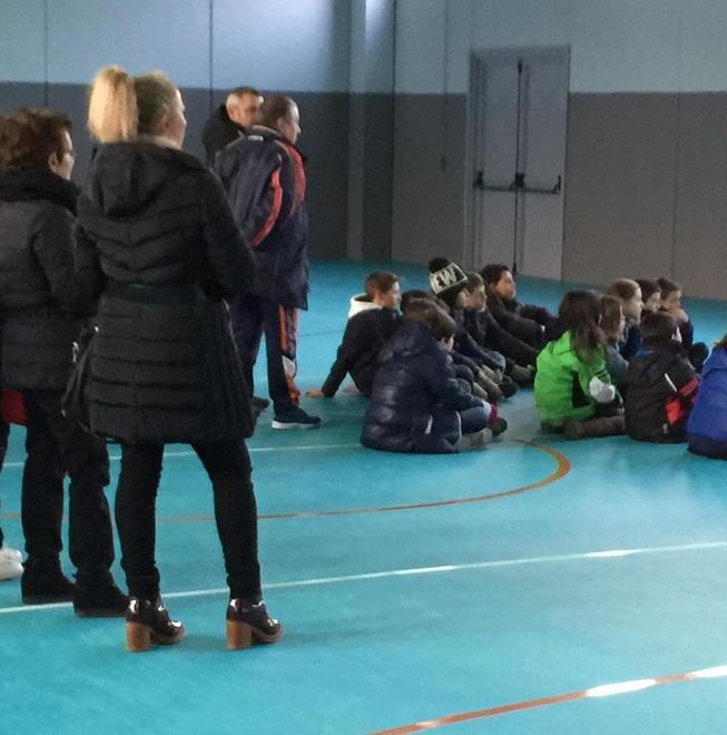 Inaugurata la palestra: «Trattiamola bene»